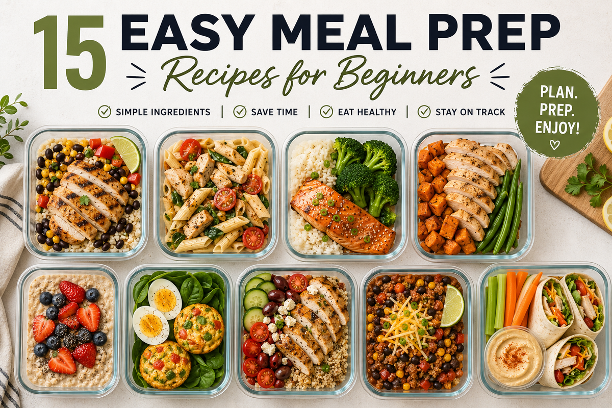 meal prep for beginners, easy meal prep ideas, healthy meal prep recipes, weekly meal prep, meal prep meals